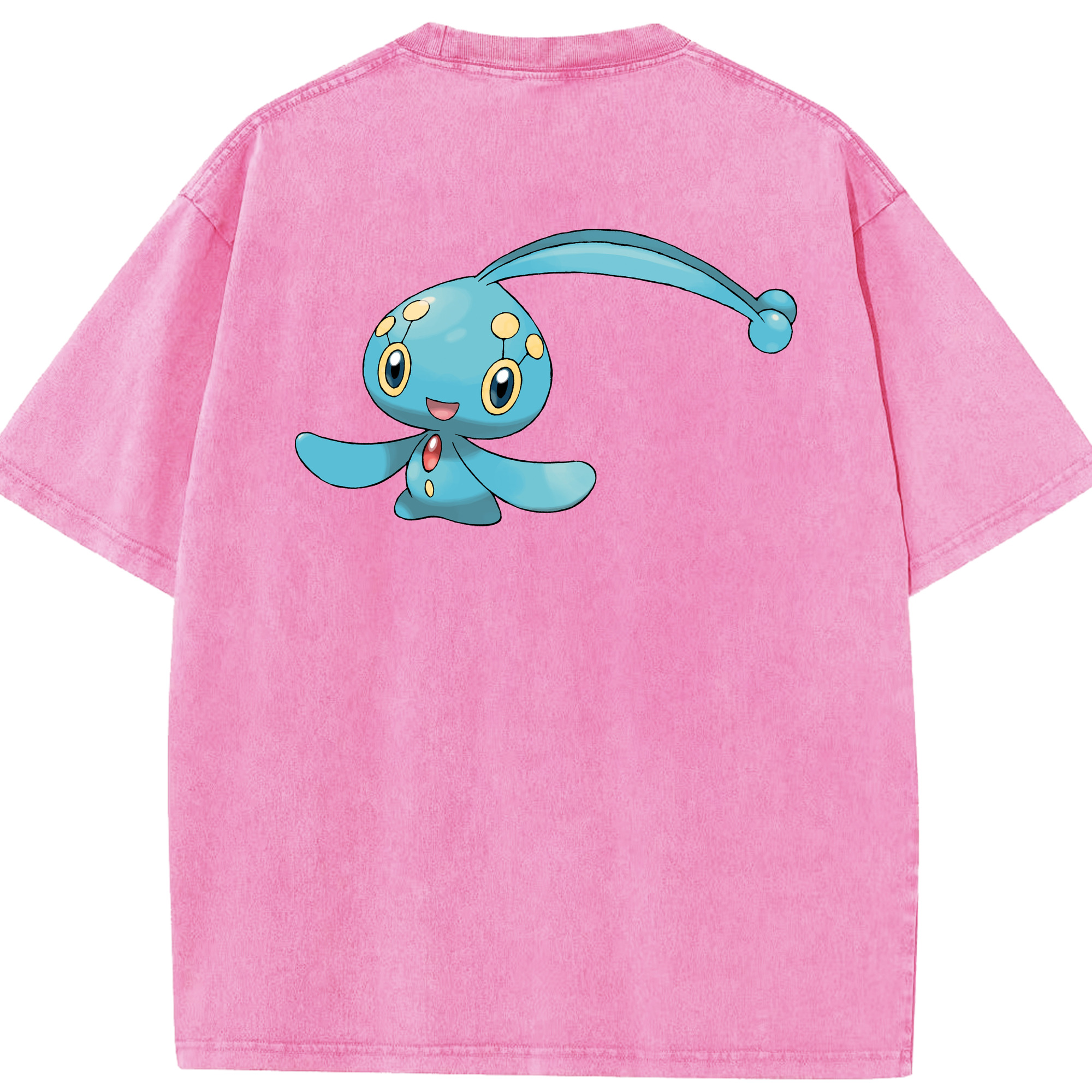 （画像用） ポケットモンスター Pokémon 綿100% ヴィンテージ風 半袖Tシャツ（背面プリント）